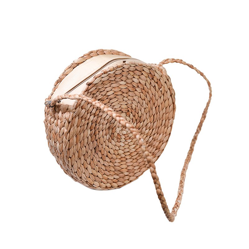 Wow Trendy Party Wear Water Hyacinth Natural Fibre Bag (Beige And Glazed  Ginger Color) at Rs 1240/piece in Noida